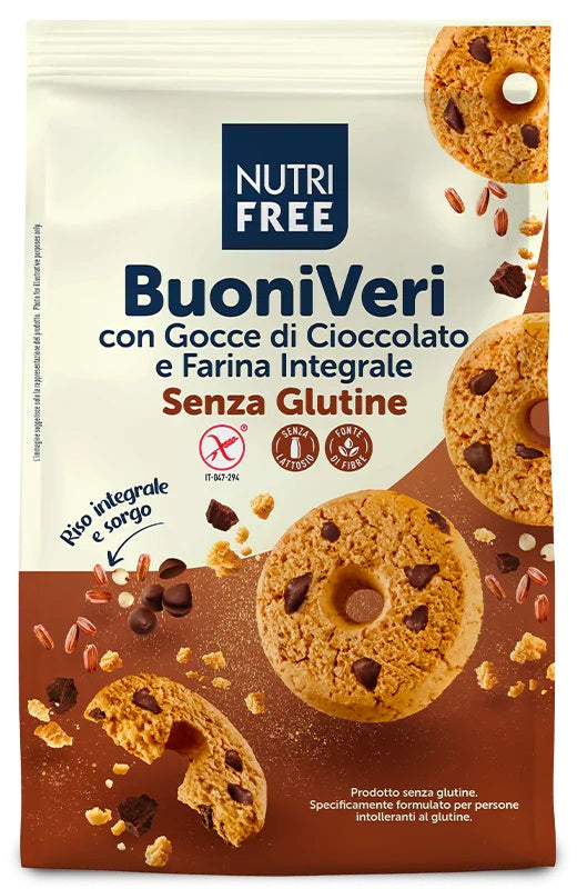 nt food nutrifree buoni veri con gocce di cioccolato 250 g nutrifree ean 8008696031454
