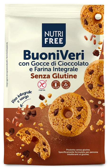 nt food nutrifree buoni veri con gocce di cioccolato 250 g nutrifree ean 8008696031454