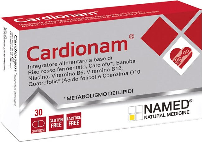 named cardionam 30 compresse named ean 8058269351847
