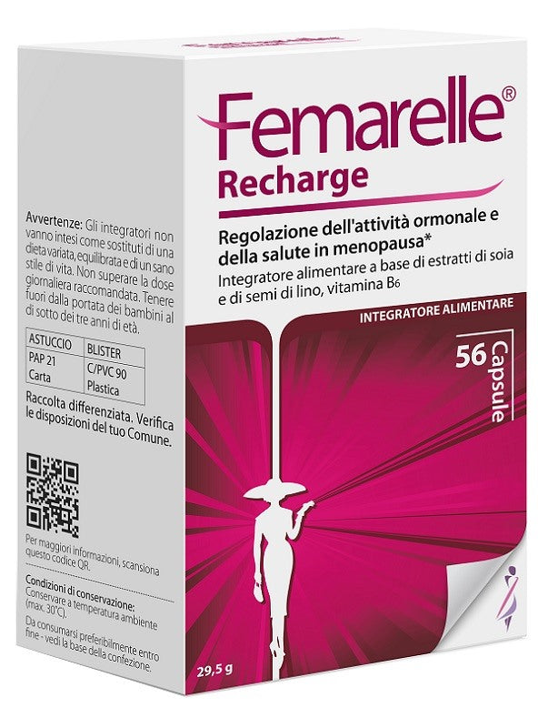 theramex italy femarelle recharge 56 capsule femarelle ean 7290006910264