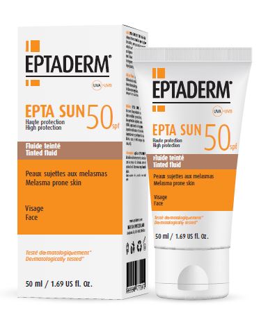 unika epta sun spf50 fluido colorato 50 ml eptaderm ean 7649990771472