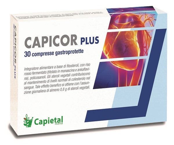 capietal capicor plus 30 compresse gastroprotette capietal italia