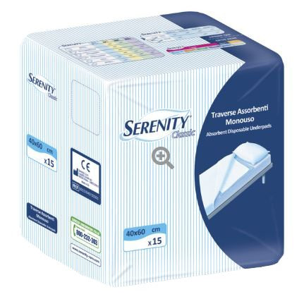 serenity traversa serenity classic super 40x60 cm 30 pezzi serenity ean 8058150569283