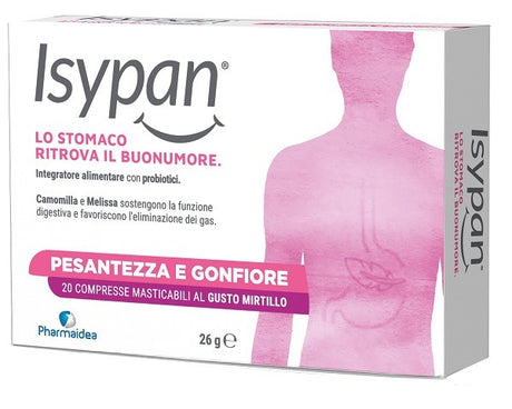 pharmaidea isypan pesantezza gonfiore 20 compresse masticabili ean 0805698434614