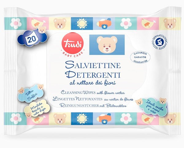s i l c spa trudi baby care salviettina detergente 20 pezzi trudi ean 8007300005867