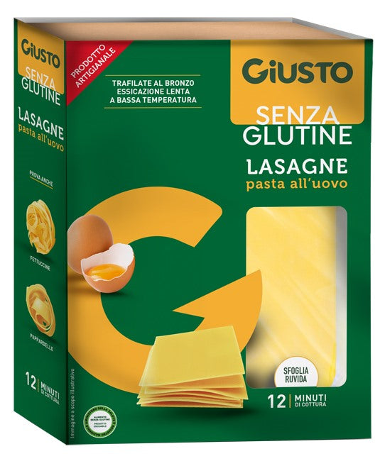 farmafood srl giusto senza glutine sfoglie lasagne 200 g giusto ean 8058481480158