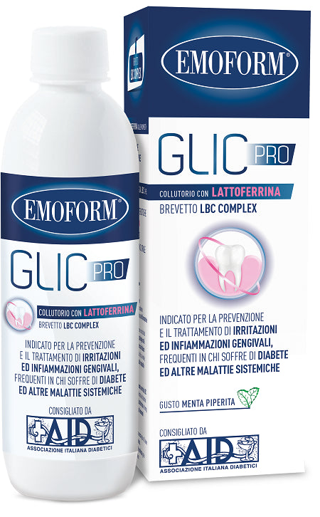 polifarma benessere emoform glic pro collutorio 300 ml emoform ean 8056772950571
