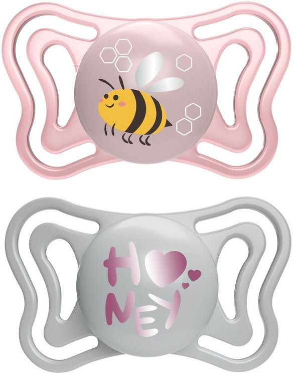 chicco artsana spa chicco succhietto light rosa silicone 2 6m 2 pezzi chicco ean 8058664156368