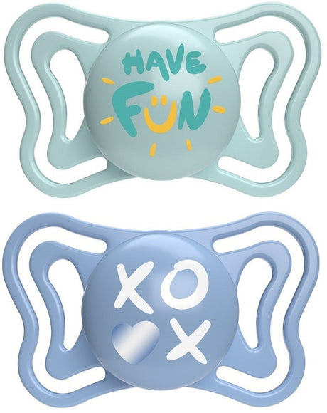 artsana chicco chicco succhietto light azzurro silicone 6 16m 2 pezzi chicco ean 8058664156405
