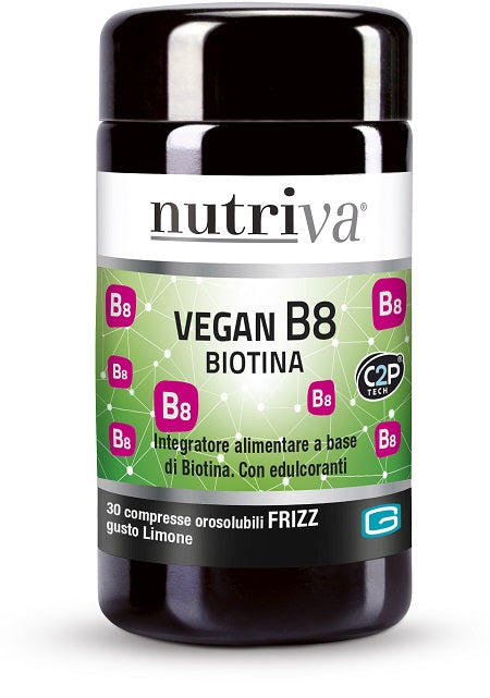 giuriati nutriva nutriva vegan b8 fizz 30 compresse limone nutriva ean 8052570081851