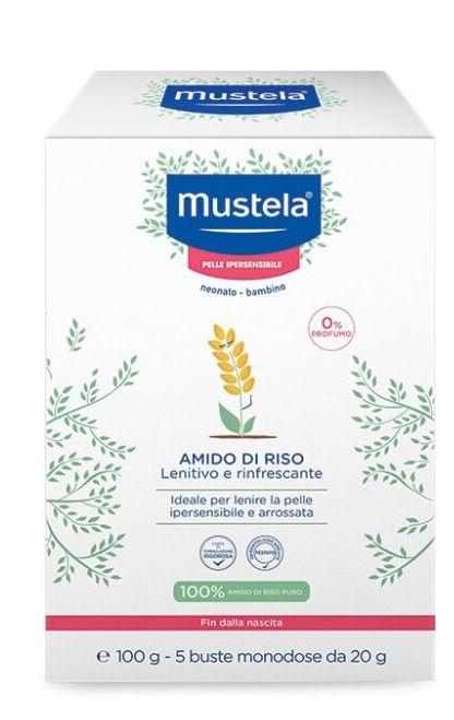 lab expanscience italia mustela amido di riso 100 g ean 8388766611749