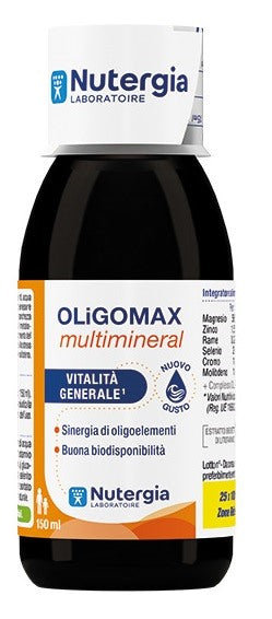 laboratori nutergia oligomax multimineral 150 ml laboratori nutergia