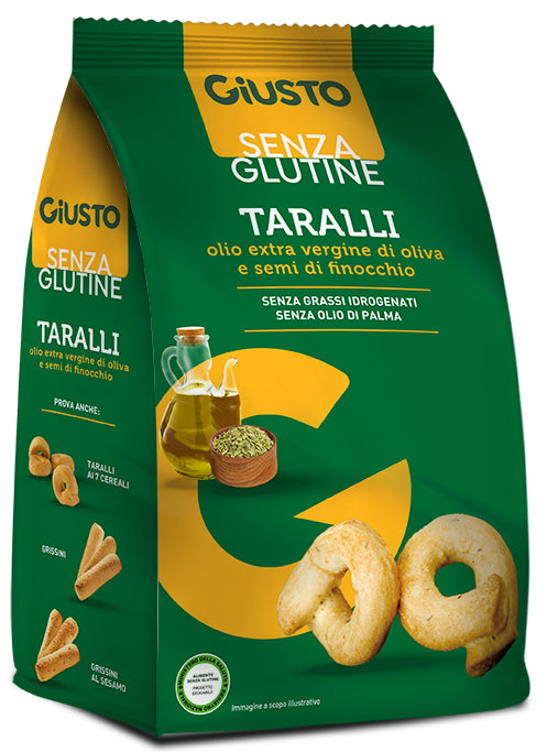 farmafood giusto senza glutine taralli finocchio 175 g giusto ean 8058481480509