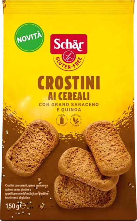 schar due schar crostini ai cereali 150 g schar ean 8008698039328