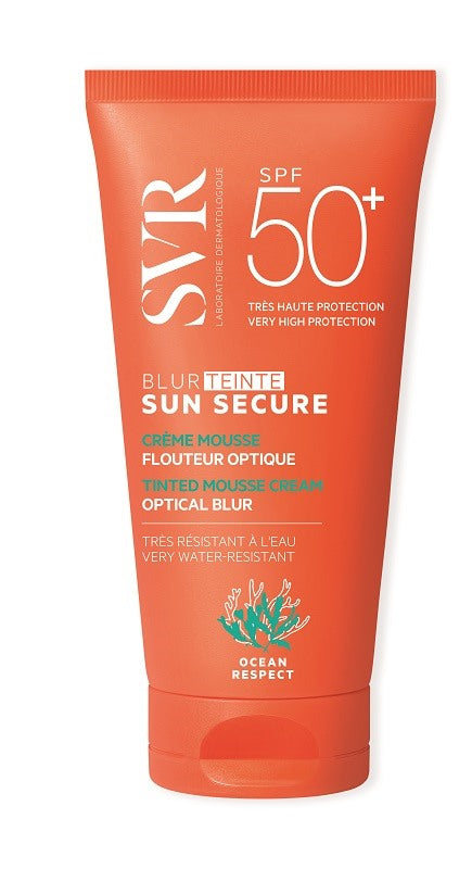 laboratoires svr sun secure blur teinte beige spf50 50 ml ean 3662361003167