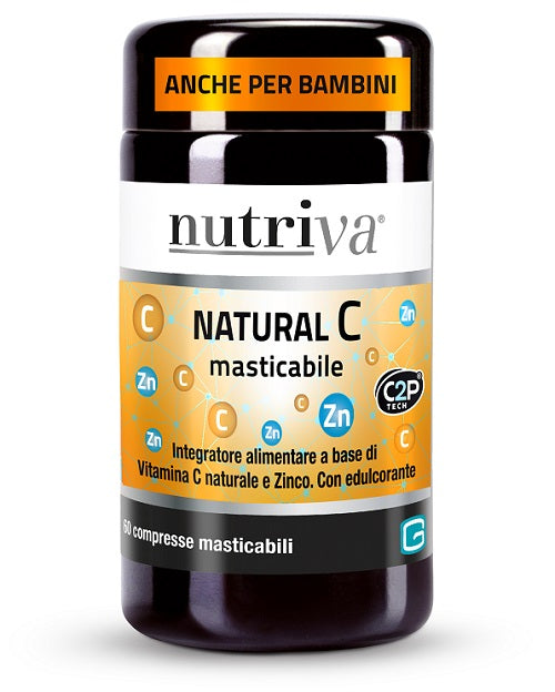 giuriati nutriva nutriva natural c 60 compresse masticabili nutriva ean 8052570082483