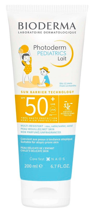 bioderma italia photoderm ped lait spf50 200 ml bioderma ean 3701129807293