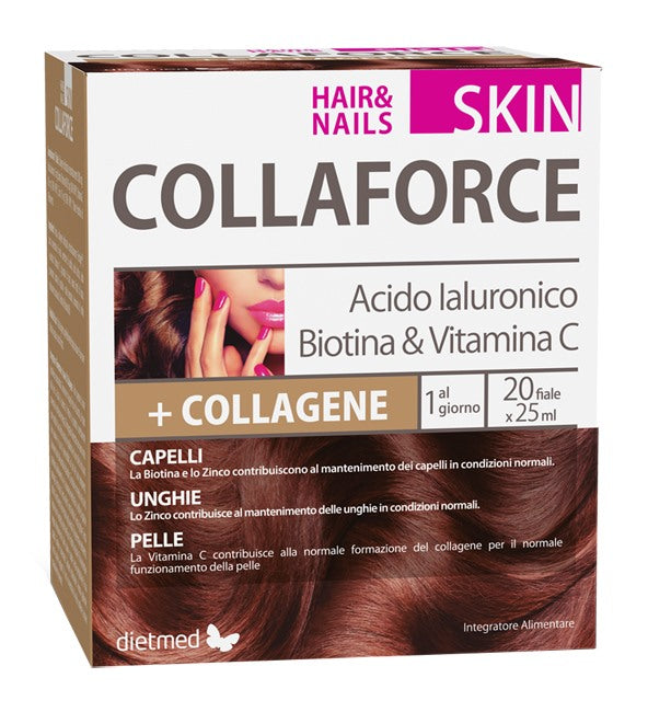 alcea dietmed collaforce skin hair nails 20 fiale da 25 ml ean 5605481101472
