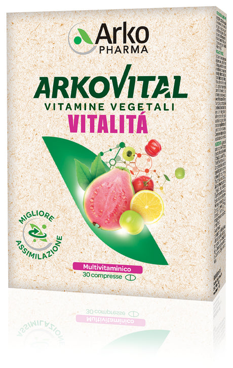 arkofarm arkovital vitalita 30 compresse arkofarm ean 3578836224046