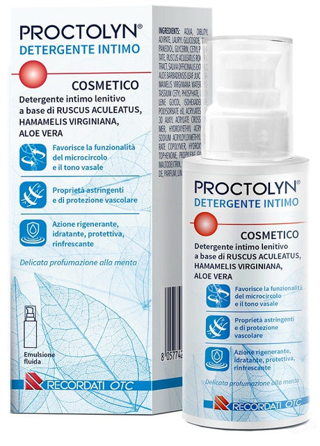 recordati otc proctolyn detergente intimo specifico 100 ml proctolyn ean 8057742821433