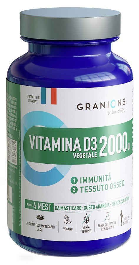 imo granions vitamina d3 vegetale 2000ui 30 compresse ean 3760155215816