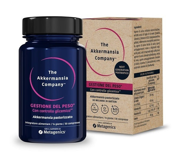 metagenics belgium the akkermansia company glicemia 30 compresse ean 5400433326213
