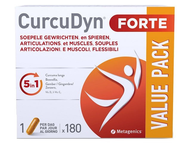 metagenics belgium curcudyn forte 180 capsule metagenics ean 5400433285442
