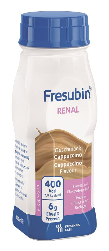 fresenius fresubin renal cappuccino 4 flaconi da 200 ml ean 4051895039473