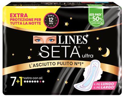 fater lines seta ultra assorbenti extra dwct 71 pezzi lines ean 8001480408494