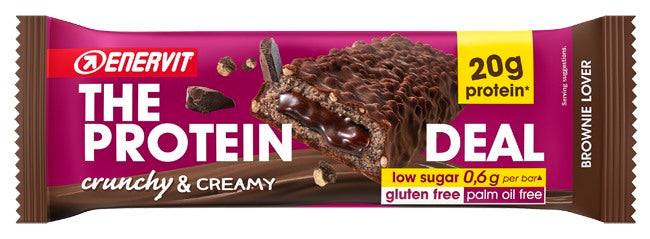 enervit the protein deal brownie lover barretta 55 g ean 8007640828980