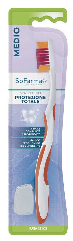 sofarmapiu spazzolino total protection setole medie sofarmapiu sofarmapiu ean 8002185061472