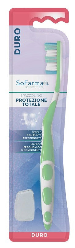 sofarmapiu spazzolino total protection setole dure sofarmapiu sofarmapiu ean 8002185061489