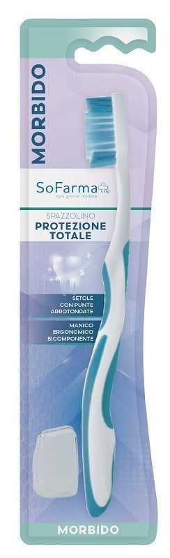 sofarmapiu spazzolino total protection setole morbide sofarmapiu sofarmapiu ean 8002185061496
