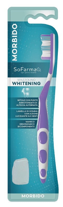 sofarmapiu spazzolino whitening setole morbide sofarmapiu sofarmapiu ean 8002185061526