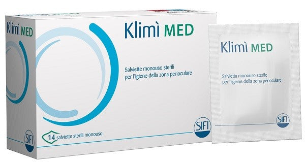 sifi klimi med detergente perioculare 14 salviettine sterili monouso sifi