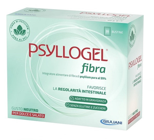 nathura psyllogel fibra neutro 20 bustine psyllogel