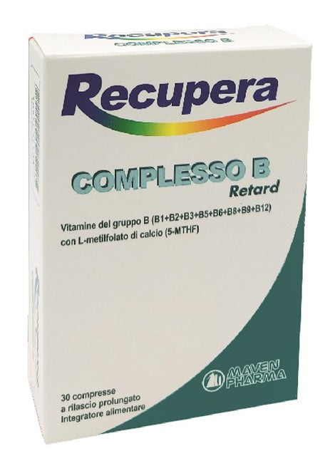 maven pharma recupera complesso b retard 30 compresse