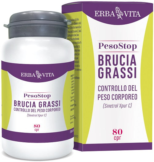 erba vita peso stop brucia grassi 80 compresse erba vita ean 8056992941441