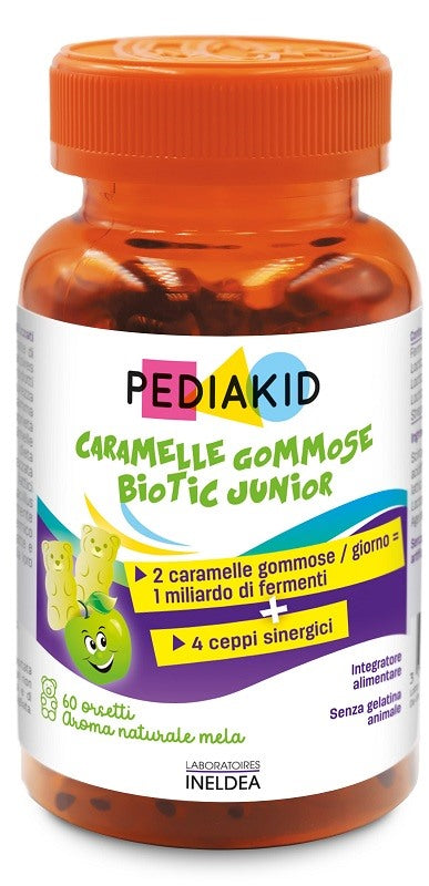 pediakid pediakid biotic junior 60 orsetti gommosi ean 3700225602719