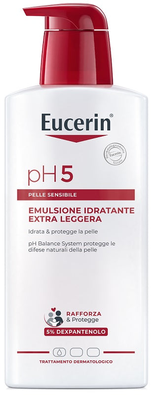 beiersdorf eucerin eucerin ph5 emulsione idratante extra leggera 400 ml eucerin ean 4005800204890