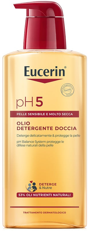 beiersdorf eucerin eucerin pelli sensibili olio doccia 400 ml eucerin ean 4005800196645