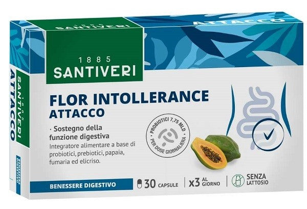 santiveri flor intollerance attacco 30 capsule santiveri ean 8412170045958