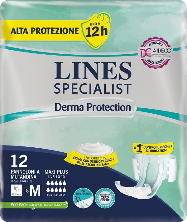 fater adult pannolone mutandina lines specialist derm ap m 12 pezzi lines ean 8001480308275