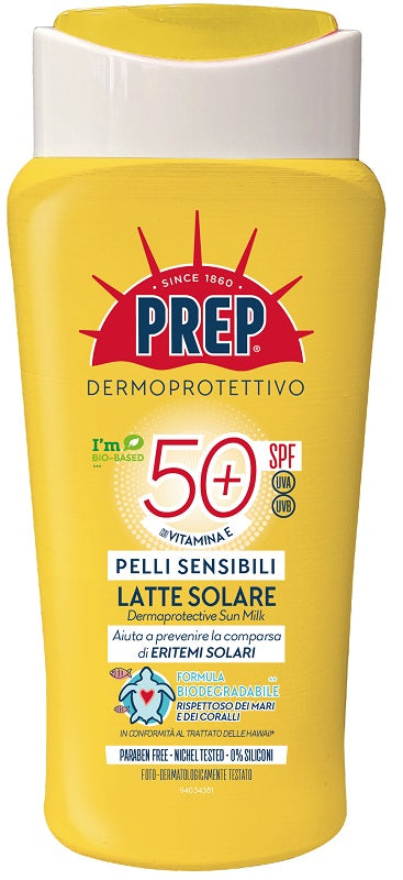 euritalia prep latte solare pelli sensibili spf50 eco 200 ml prep ean 8017331065013
