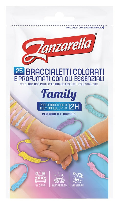 euritalia zanzarella braccialetti family 25 pezzi ean 8017331089248