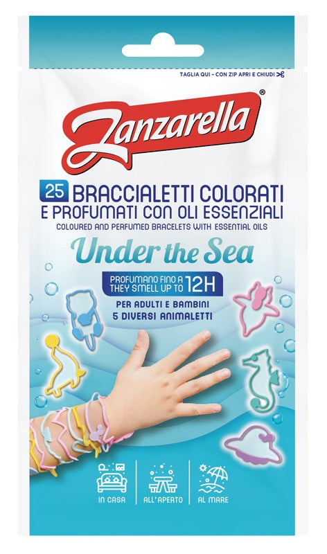 euritalia zanzarella braccialetti under the sea 25 pezzi ean 8017331089262
