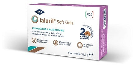 ibsa farmaceutici ialuril soft gels 60 capsule molli ialuril ean 8033638958629