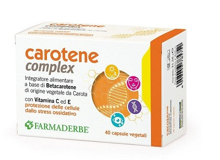 farmaderbe carotene complex 40 capsule farmaderbe ean 8058456785752