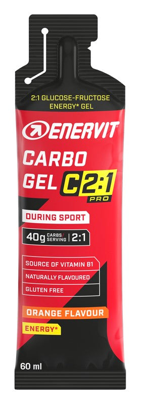 enervit enervit c2 1 carbo gel orange 60 ml enervit ean 8007640866258