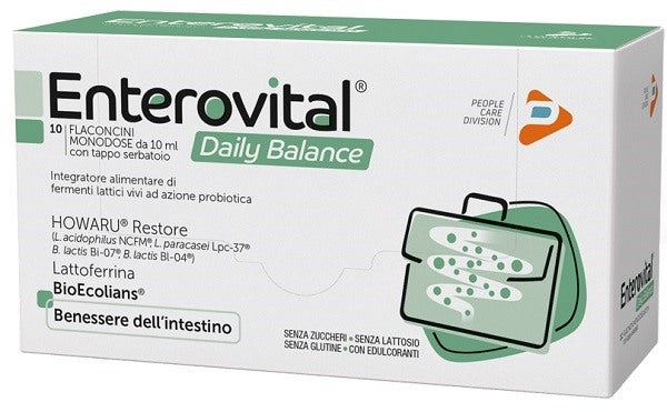 pharma line enterovital daily balance 10 flaconcini